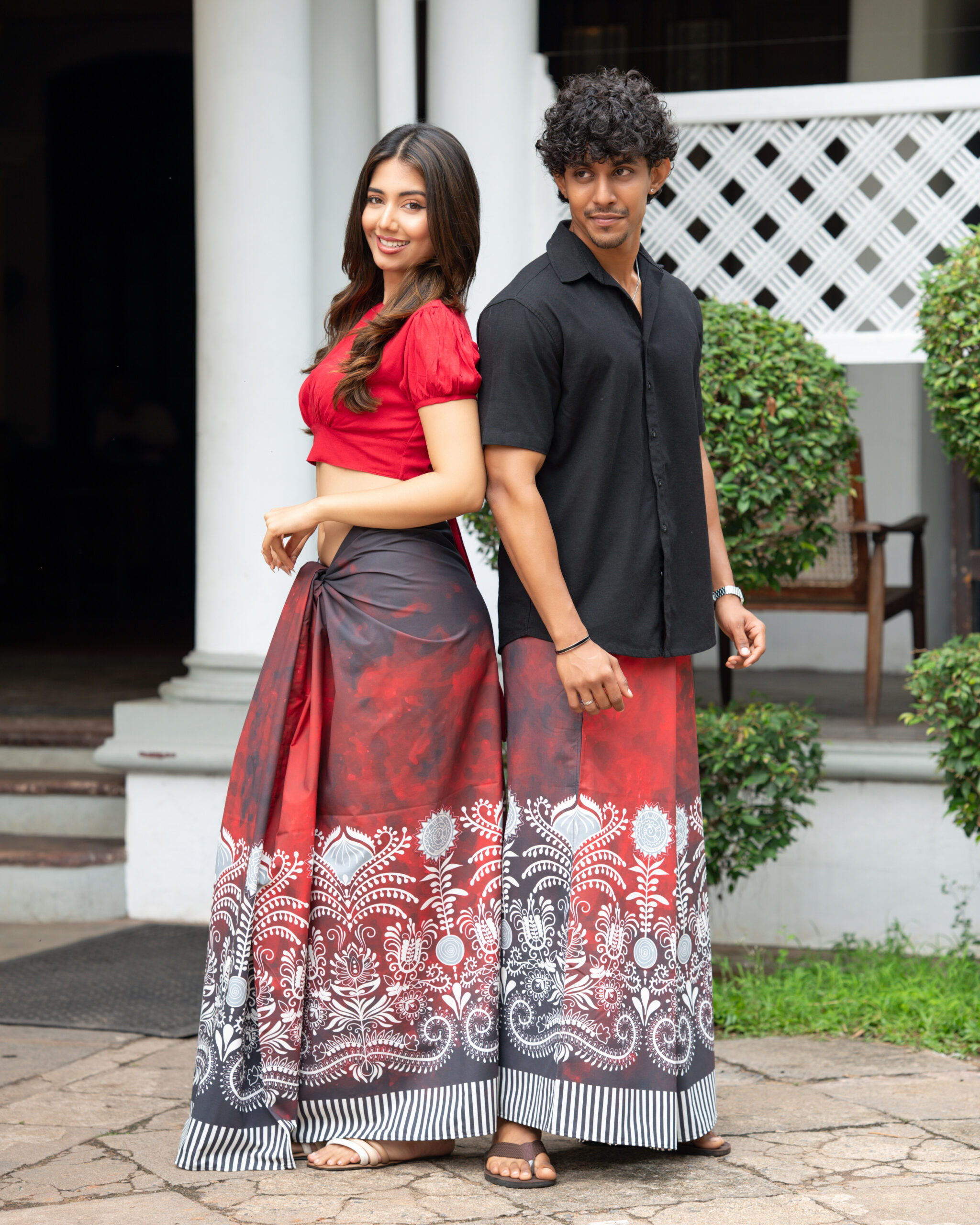 Ceylon Bloom Sarong - Image 3