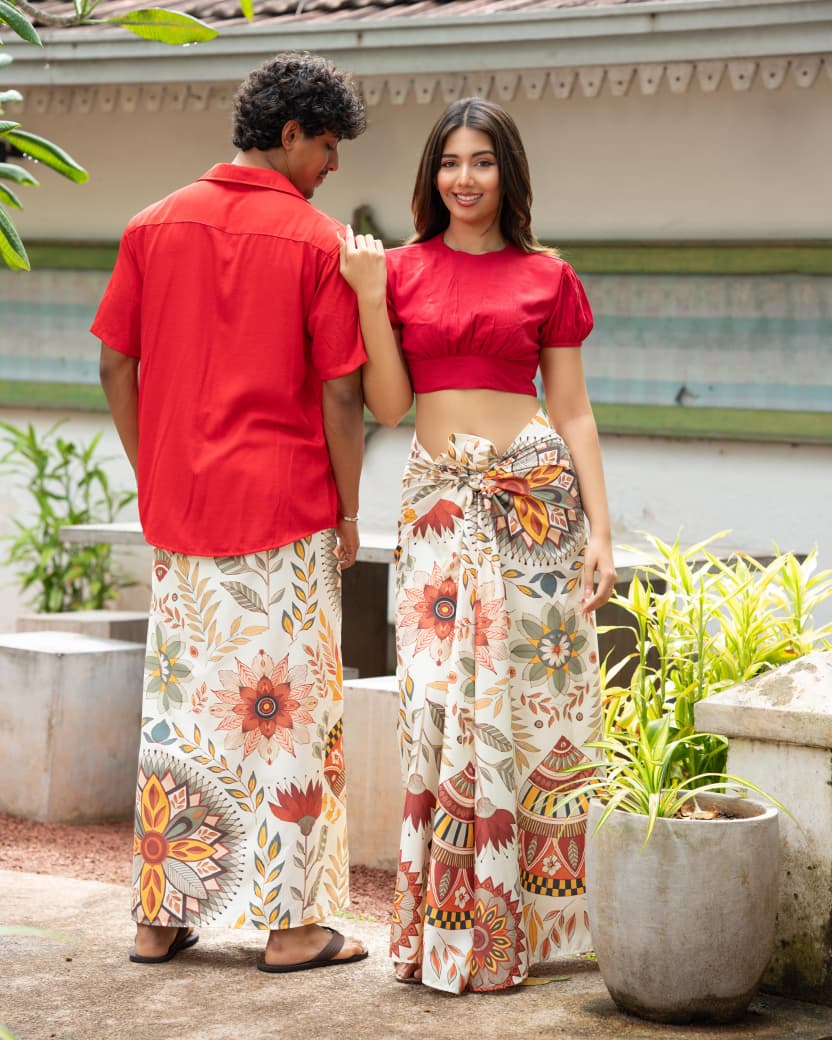 Festival Floral Sarong - Image 3
